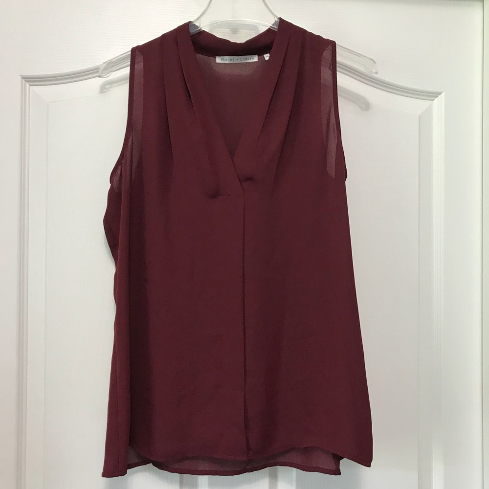 Violet & Claire Wine Shirt